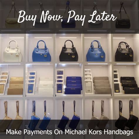 michael kors handbags buy now pay later|Michael Kors new handbag collection.